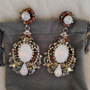 Beaded Earrings, Pierced
